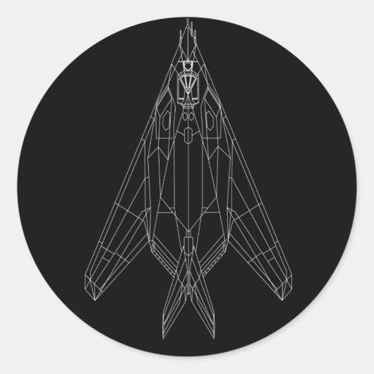 F-117 Sticker (Voorkant)