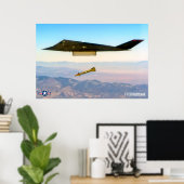 F-117A NIGHTHAWK POSTER (Thuiskantoor)