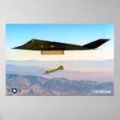 F-117A NIGHTHAWK POSTER (Voorkant)