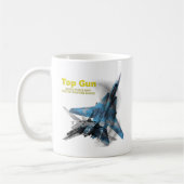 F-14 Bovenste Pistool van tomcat Koffiemok (Links)