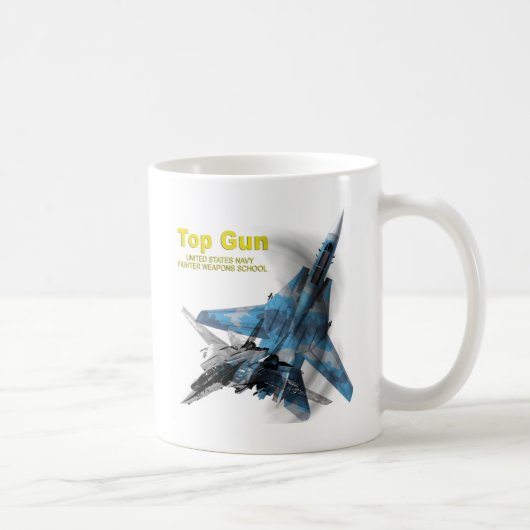 F-14 Bovenste Pistool van tomcat Koffiemok (Rechts)