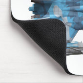 F-14 Bovenste Pistool van tomcat Muismat (Hoek)