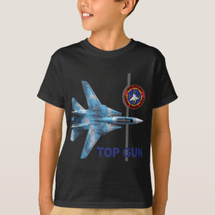 F-14 Bovenste Pistool van tomcat T-shirt