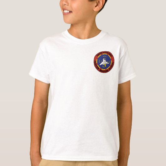 F-14 Bovenste Pistool van tomcat T-shirt (Voorkant)