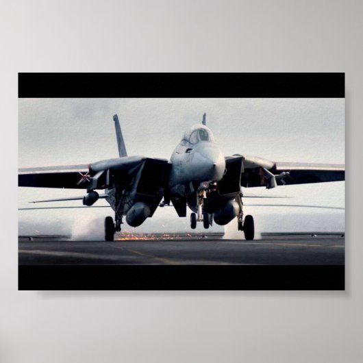 F-14 Landind Poster (Voorkant)
