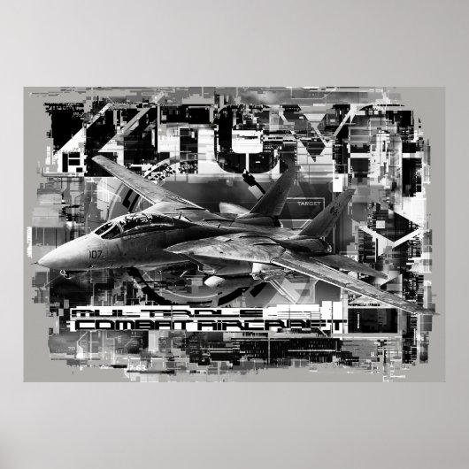 F-14 Poster van tomatingpapier (matte) (Voorkant)