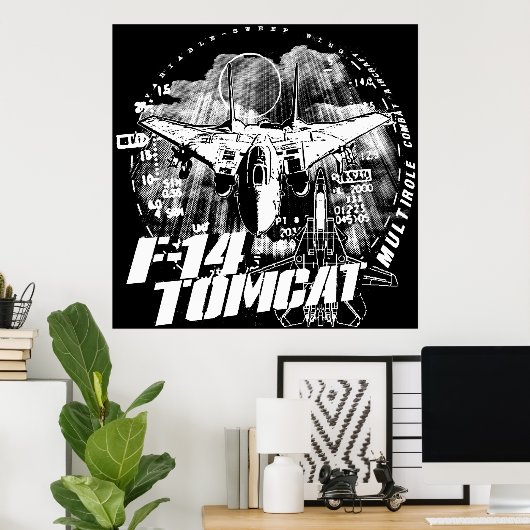F-14 Poster van tomcat-Poster (Thuiskantoor)