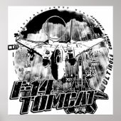 F-14 Poster van tomcat-Poster (Voorkant)