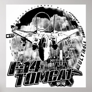 F-14 Poster van tomcat-Poster