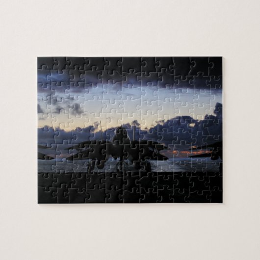F-14 Sunset Legpuzzel (Horizontaal)