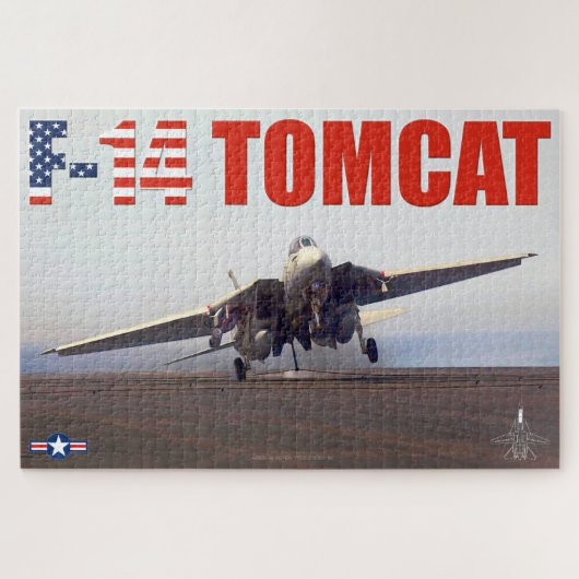 F-14 TOMCAT (20x30 INCH) Legpuzzel (Horizontaal)