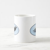 F-14 Tomcat Airfighter schilderij Koffiemok (Center)