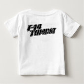 F-14 Tomcat Baby Romper T-shirt (Achterkant)