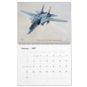 F-14 TOMCAT "Bedankt voor de herinneringen..." Kal Kalender (Feb 2027)