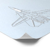 F-14 TOMCAT "BOOM" POSTER (Hoek)