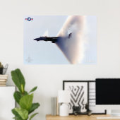 F-14 TOMCAT "BOOM" POSTER (Thuiskantoor)