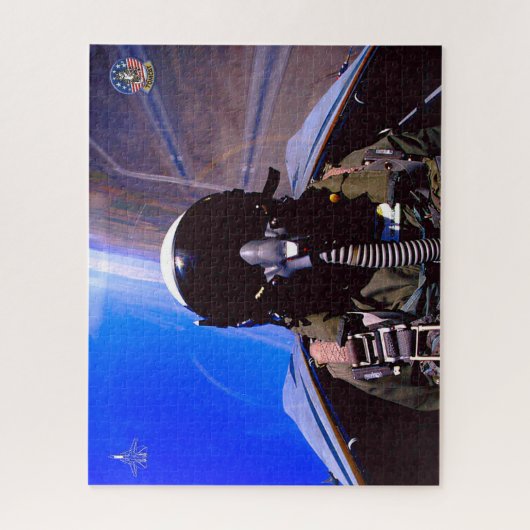 F-14 TOMCAT "BREAK" (16x20 inch) Legpuzzel (Verticaal)