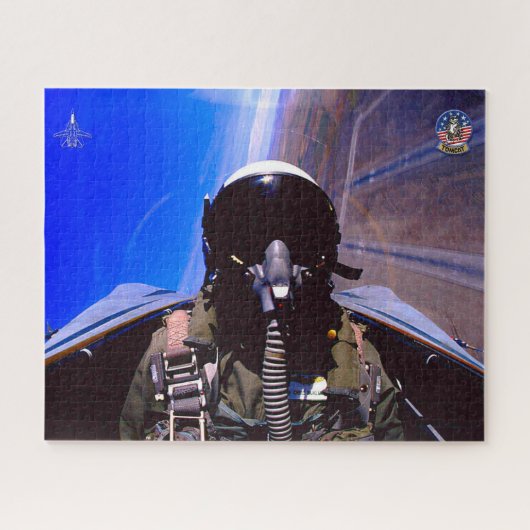 F-14 TOMCAT “BREAK” (40x50 cm) Legpuzzel (Horizontaal)
