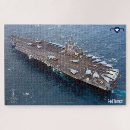 F-14 TOMCAT "CARRIER" (20x30 inch) Legpuzzel (Horizontaal)