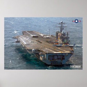 F-14 TOMCAT "CARRIER" POSTER