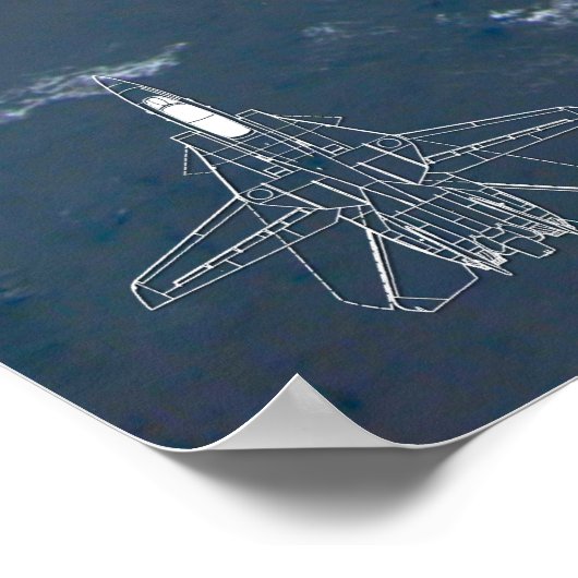 F-14 TOMCAT "CARRIER" POSTER (Hoek)