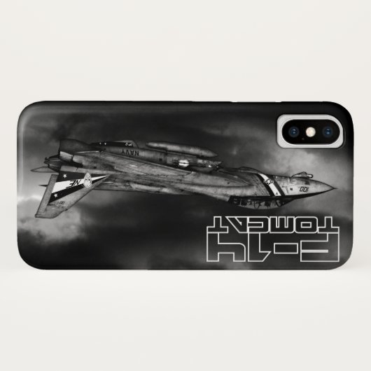F-14 Tomcat Case-Mate iPhone Case (Achterkant (horizontaal))