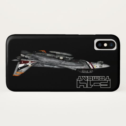 F-14 Tomcat Case-Mate iPhone Case (Achterkant (horizontaal))