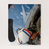 F-14 TOMCAT "CHECK SIX" (16x20 inch) Legpuzzel (Verticaal)