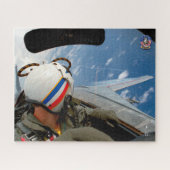 F-14 TOMCAT "CHECK SIX" (16x20 inch) Legpuzzel (Horizontaal)