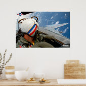 F-14 TOMCAT "CHECK SIX" POSTER (Keuken)