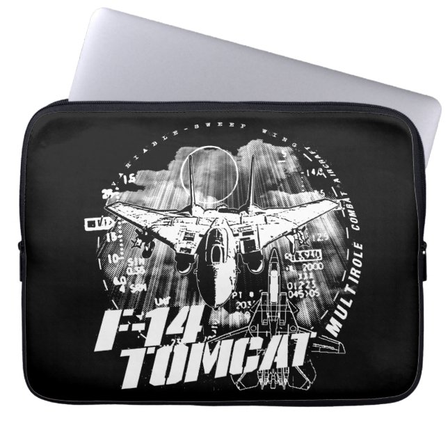 F-14 Tomcat Computer Sleeve Electronics Bag (Voorkant)