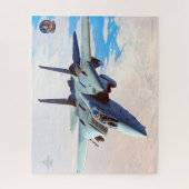 F-14 TOMCAT "DESERT PATROL" (16x20 inch) Legpuzzel (Verticaal)