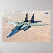 F-14 TOMCAT "DESERT PATROL" POSTER (Voorkant)