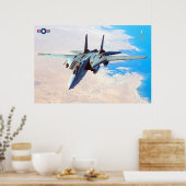 F-14 TOMCAT "DESERT PATROL" POSTER (Keuken)