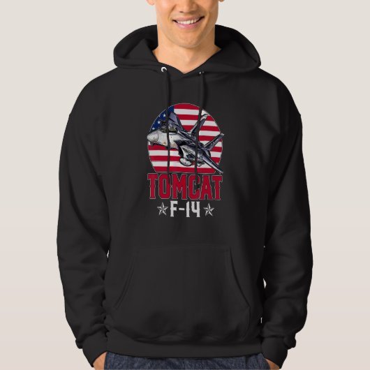 F 14 Tomcat Fighter Jet Hoodie (Voorkant)