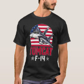 F 14 Tomcat Fighter Jet T-shirt (Voorkant)