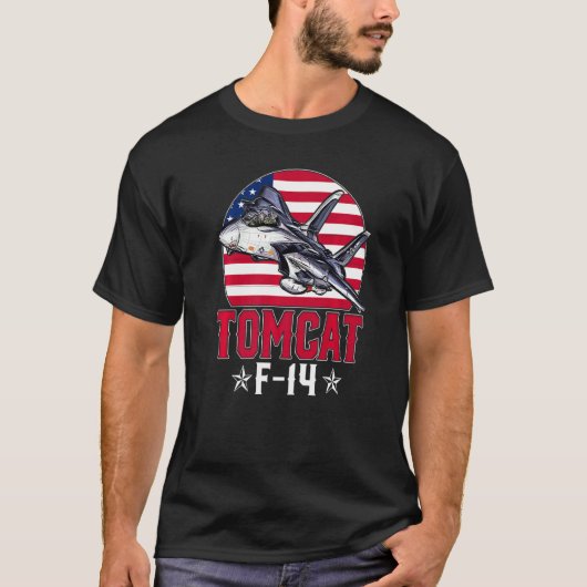 F 14 Tomcat Fighter Jet T-shirt (Voorkant)