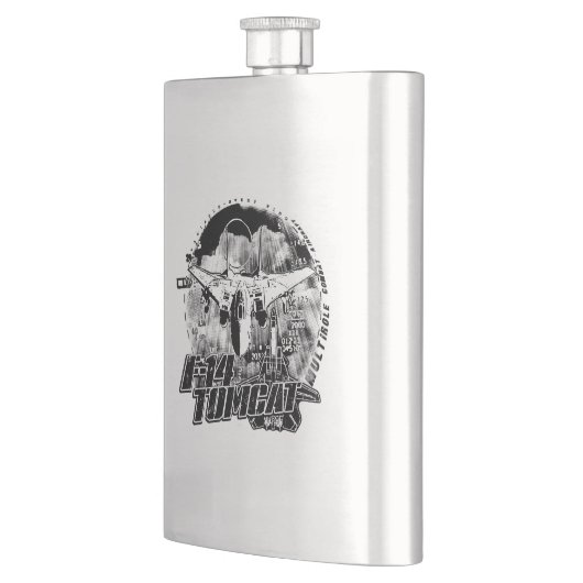 F-14 Tomcat Flask Classic Flask Flacon (Links)