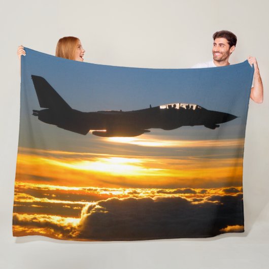 F-14 TOMCAT FLEECE DEKEN (In situ)
