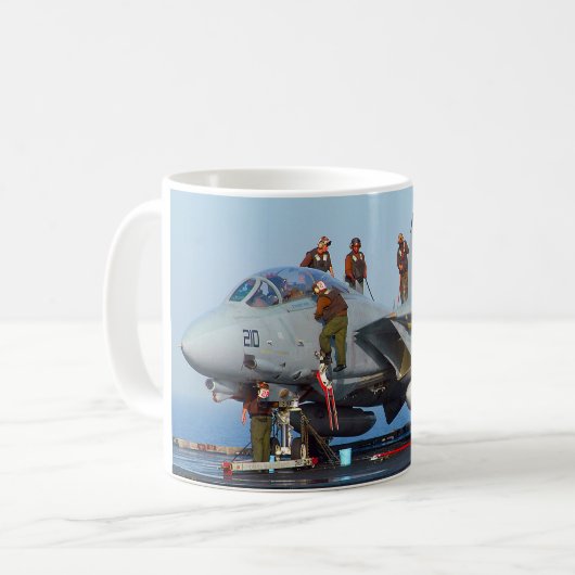 F-14 TOMCAT “FLIGHTDECK” KOFFIEMOK (Voorkant links)