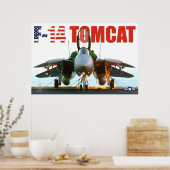 F-14 TOMCAT "FLIGHTDECK" POSTER (Keuken)