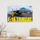 F-14 TOMCAT "FLIGHTDECK" POSTER (Keuken)