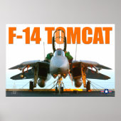 F-14 TOMCAT "FLIGHTDECK" POSTER (Voorkant)