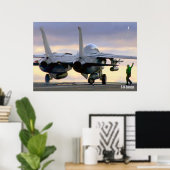 F-14 TOMCAT "FLIGHTDECK" POSTER (Thuiskantoor)