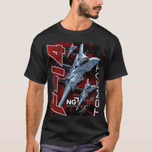 F-14 Tomcat gevechtsvliegtuig T-shirt