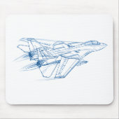 F-14 Tomcat Grumman Muismat (Voorkant)