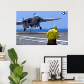 F-14 TOMCAT "HOOK DOWN" POSTER (Thuiskantoor)