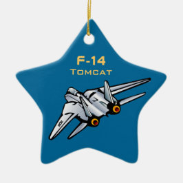 F-14 Tomcat Jet Vliegtuig Keramisch Ornament