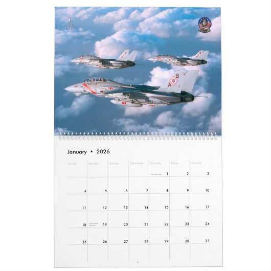 F-14 TOMCAT Kalender (Jan 2026)