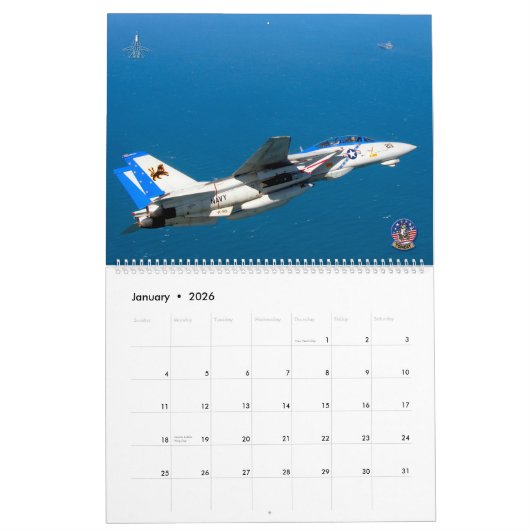 F-14 TOMCAT Kalender (Jan 2026)